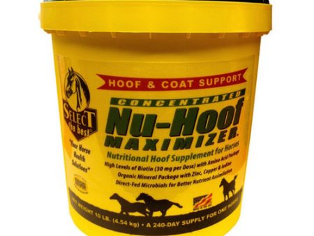 Nu-Hoof Maximizer Hoof Supplement For Horses 10 Lbs by Select The Best For Cheap