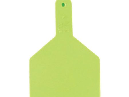 Z1 No-Snag Blank Cow Tags Chartreuse 1 Count by Z Tags Online Sale