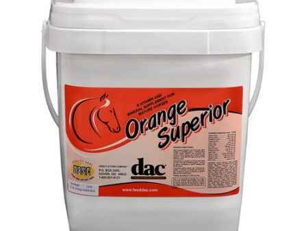 Dac Orange Superior Vitamin And Mineral Supplement For Horses 20 Lbs by Dac Direct Action Company Online Hot Sale