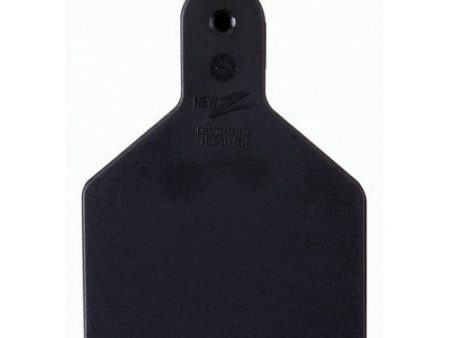 Z1 No-Snag Blank Calf Tags Black 1 Count by Z Tags For Discount